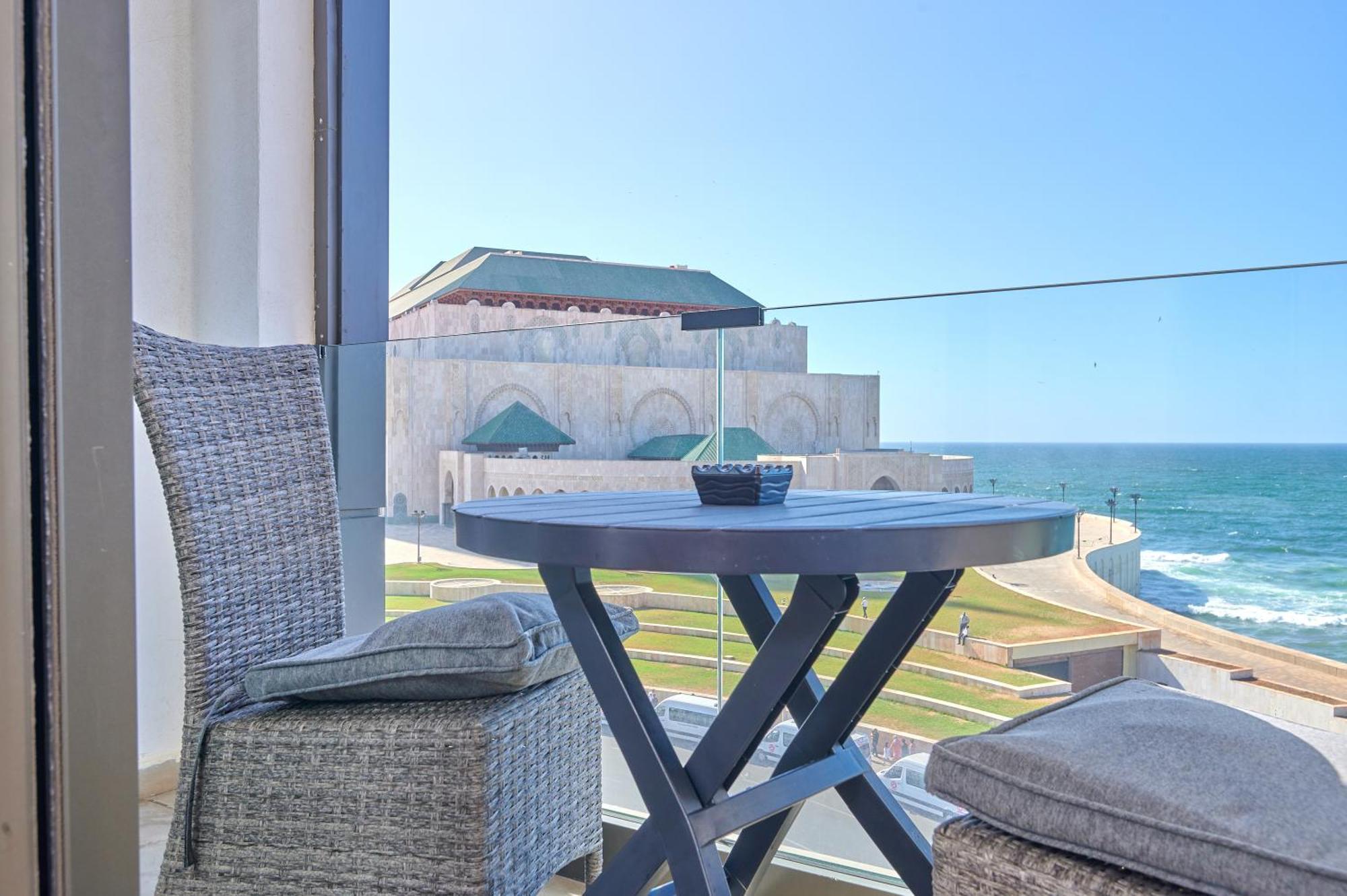 Thecasaedition - Bel Azur - Sea View & Hassan II Mosque Residency Casablanca Buitenkant foto